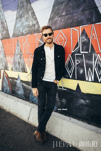 欧美型男街拍 看初夏着装指南