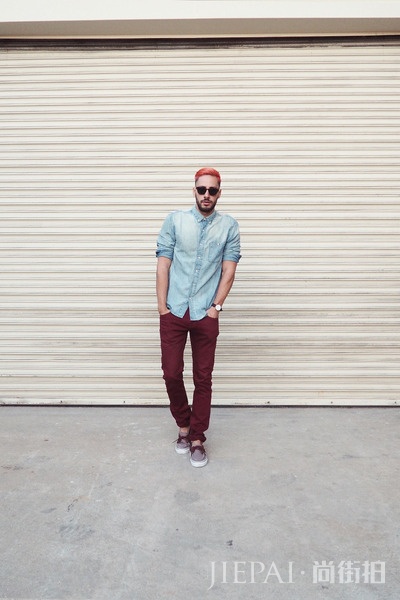 欧美型男街拍 看初夏着装指南
