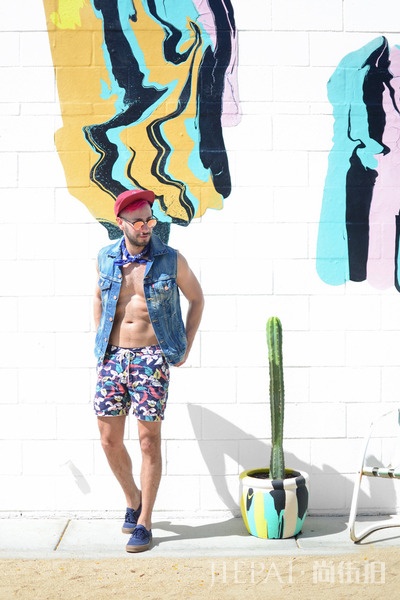 欧美型男街拍 看初夏着装指南