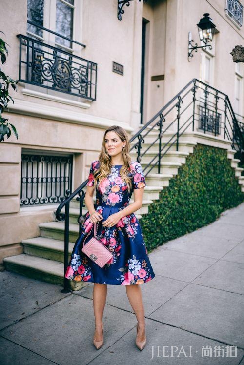 你说印花是东北人最爱？时装精可没少穿去街拍！
