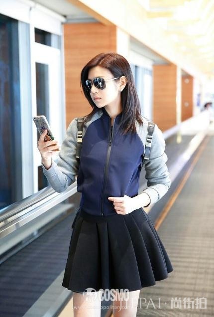 陈妍希街拍 如何完美穿搭逆袭成功减龄