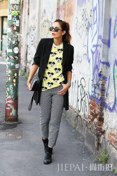 去迪士尼穿什么好？看明星同款米老鼠单品街拍秀！