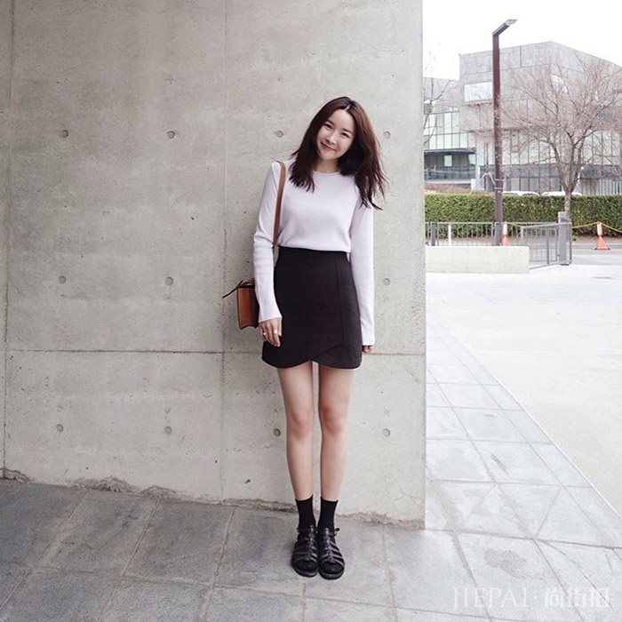 韩国穿搭术，总是时髦的刚刚好。