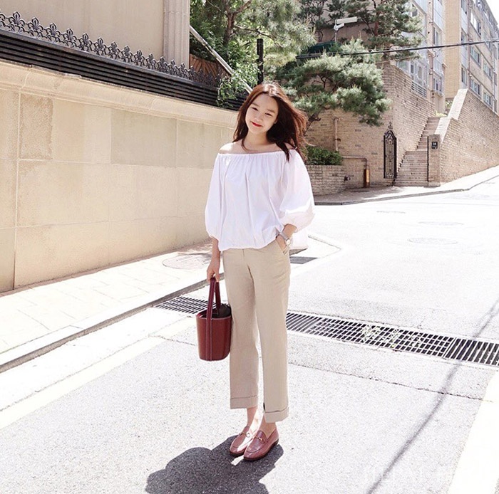 韩国穿搭术，总是时髦的刚刚好。