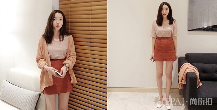 韩国穿搭术，总是时髦的刚刚好。