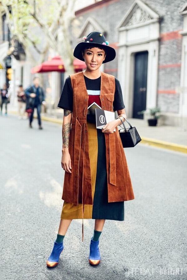 中国街拍 透露本土时尚的潮流搭配