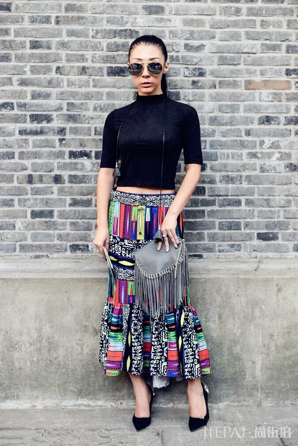 中国街拍 透露本土时尚的潮流搭配