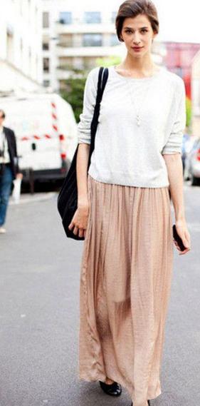 秋天长裙怎么搭配 教你穿出女神范