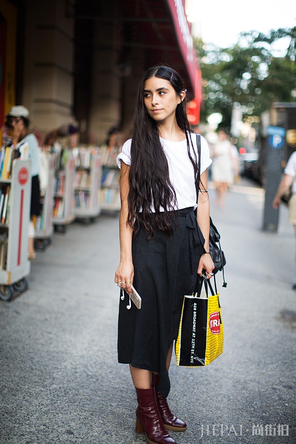 2016年8月纽约潮人街拍 搭配各有特色