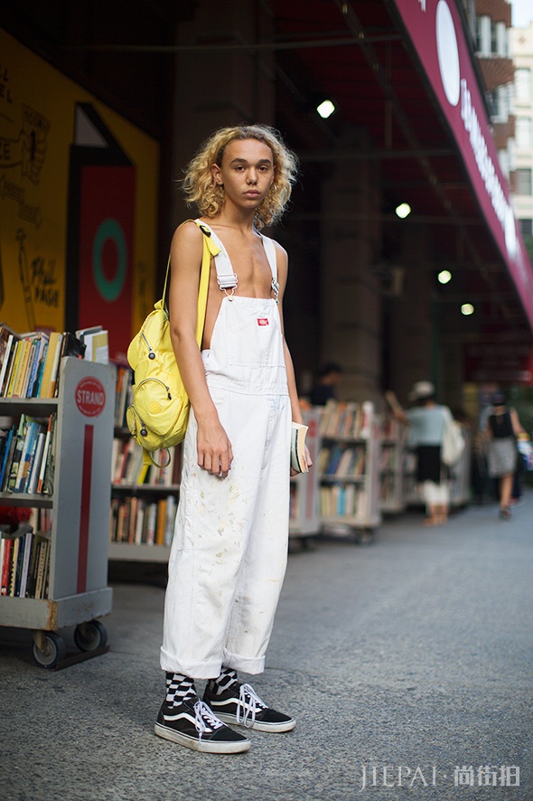 2016年8月纽约潮人街拍 搭配各有特色