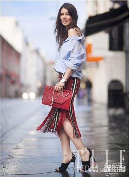 时尚女牙医！挪威博客Irina Lakicevic的显瘦穿搭术