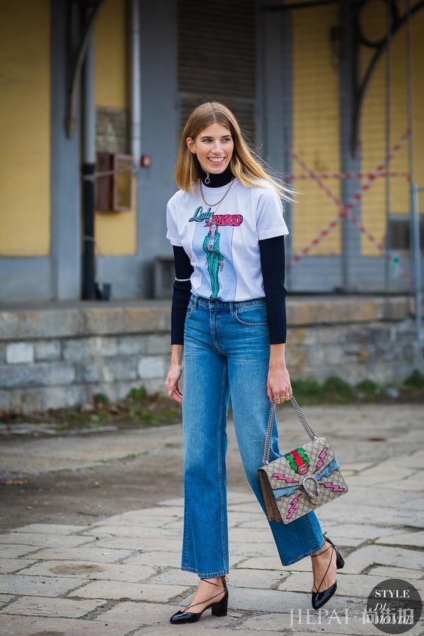 米兰时装周街拍 最潮穿搭和爆款看不停