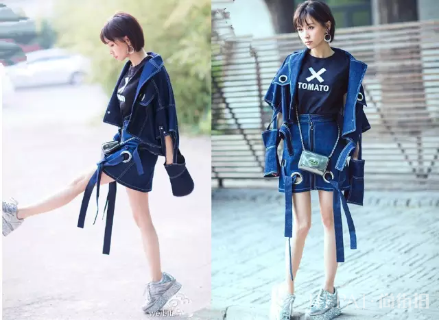 王子文街拍 看小个子女生穿衣秘籍