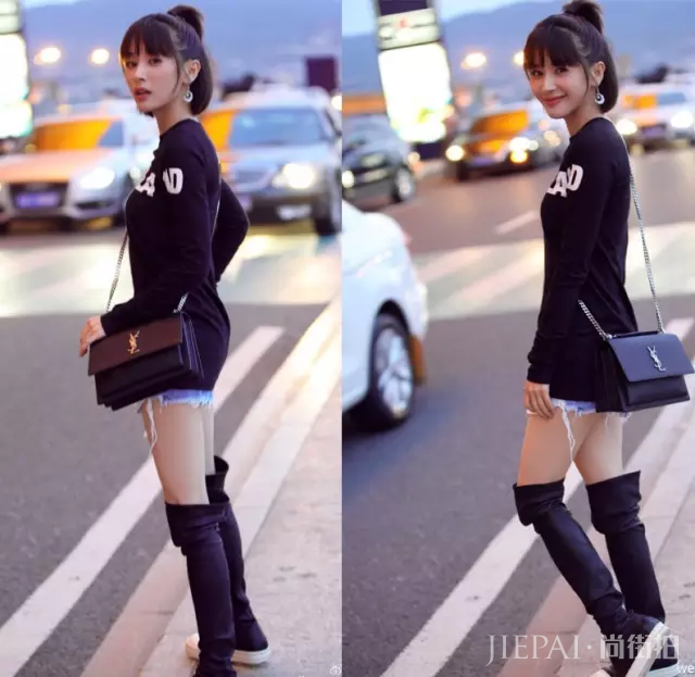 王子文街拍 看小个子女生穿衣秘籍