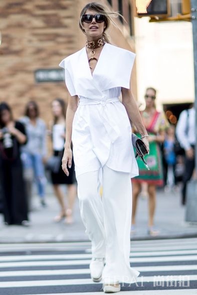 纽约时装周街拍 捕捉街头时尚型格STYLE