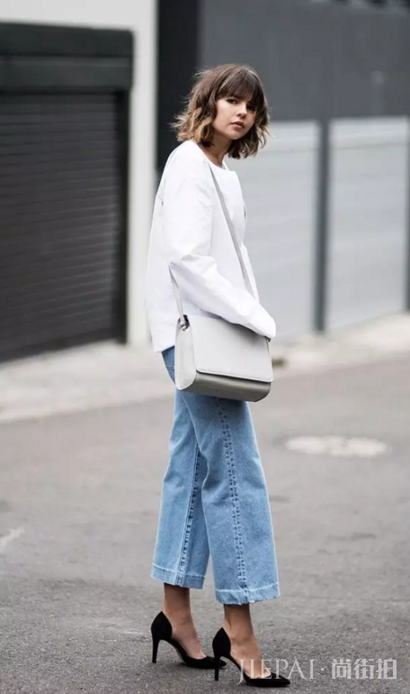 博主“私房牛仔裤”街拍 买到完美牛仔裤堪比找 Soul Mate!