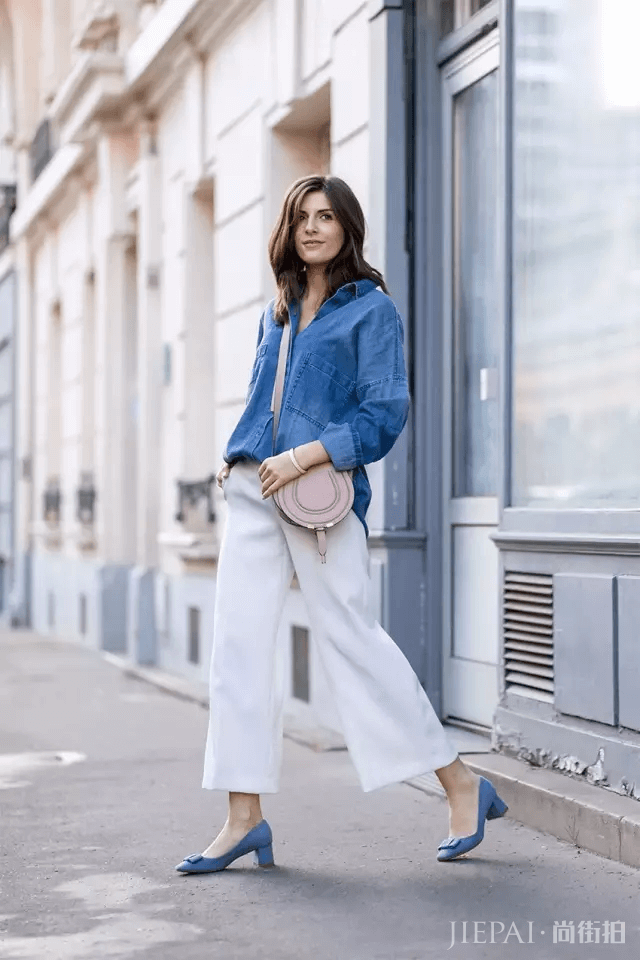 学会阔腿裤+外套的套路, 就能时髦温暖一整个秋冬!