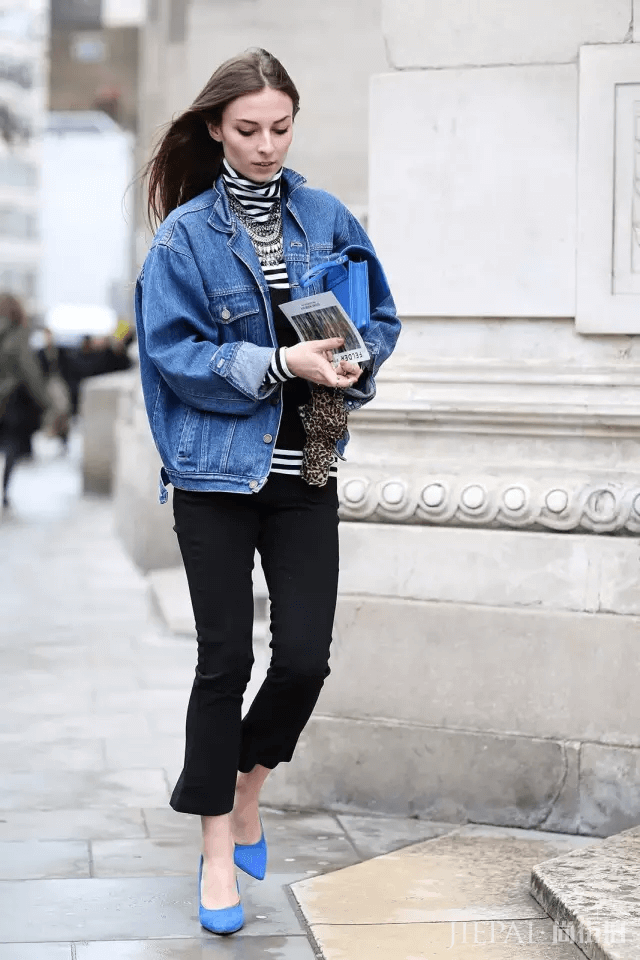 学会阔腿裤+外套的套路, 就能时髦温暖一整个秋冬!