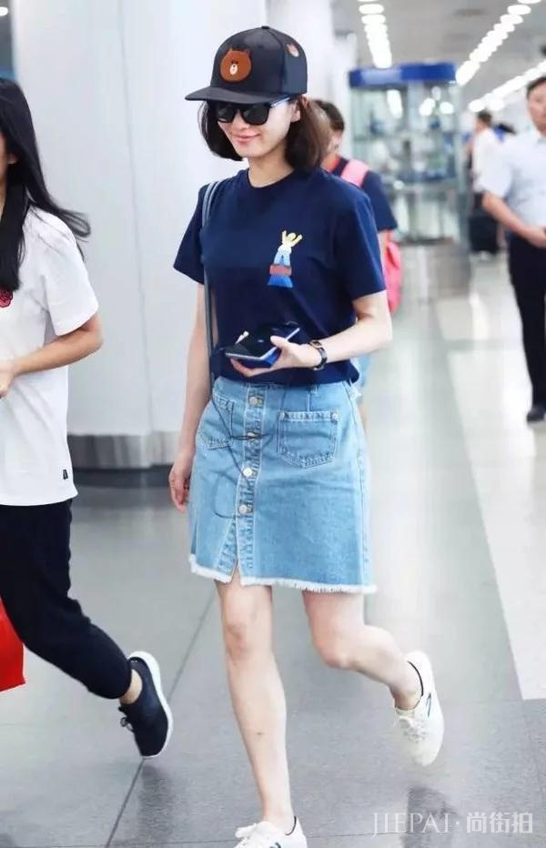 刘诗诗真的是行走的衣架,撞衫宋佳毫无压力!