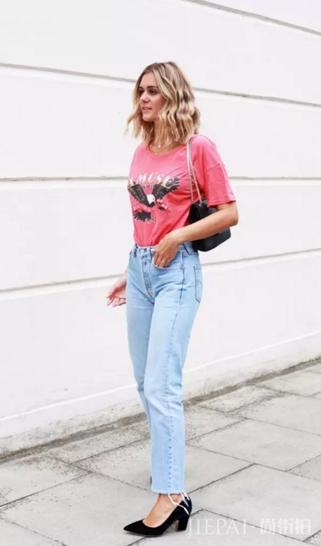 博主“私房牛仔裤”街拍 买到完美牛仔裤堪比找 Soul Mate!