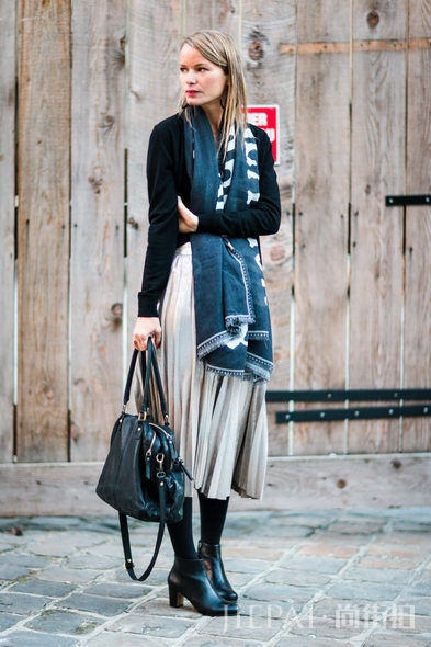 冬衣还未准备好怎么办？欧美街头潮人教你御寒穿搭术