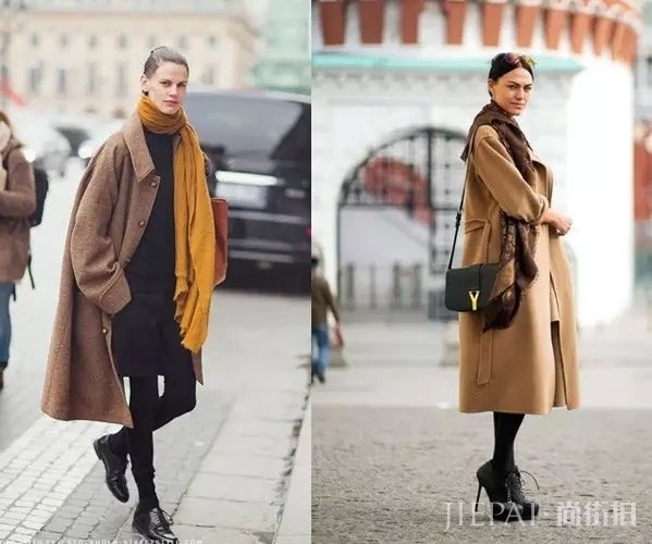 史上最全秋冬保暖cp——围巾+大衣搭配法