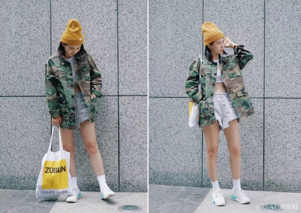 街拍示范 那些“做作”的摆拍照如何自然拍出来的