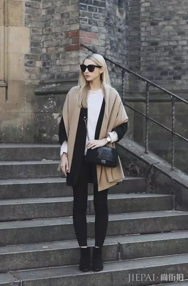 史上最全秋冬保暖cp——围巾+大衣搭配法