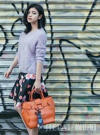 陈妍希街拍 越来越有女人味