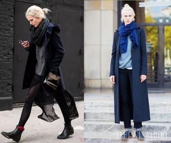 史上最全秋冬保暖cp——围巾+大衣搭配法