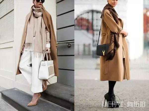 史上最全秋冬保暖cp——围巾+大衣搭配法
