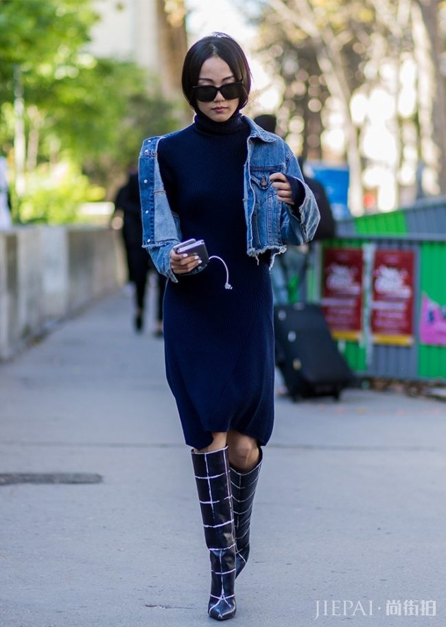 秋冬气势火力全开：个性靴款必学搭配法则