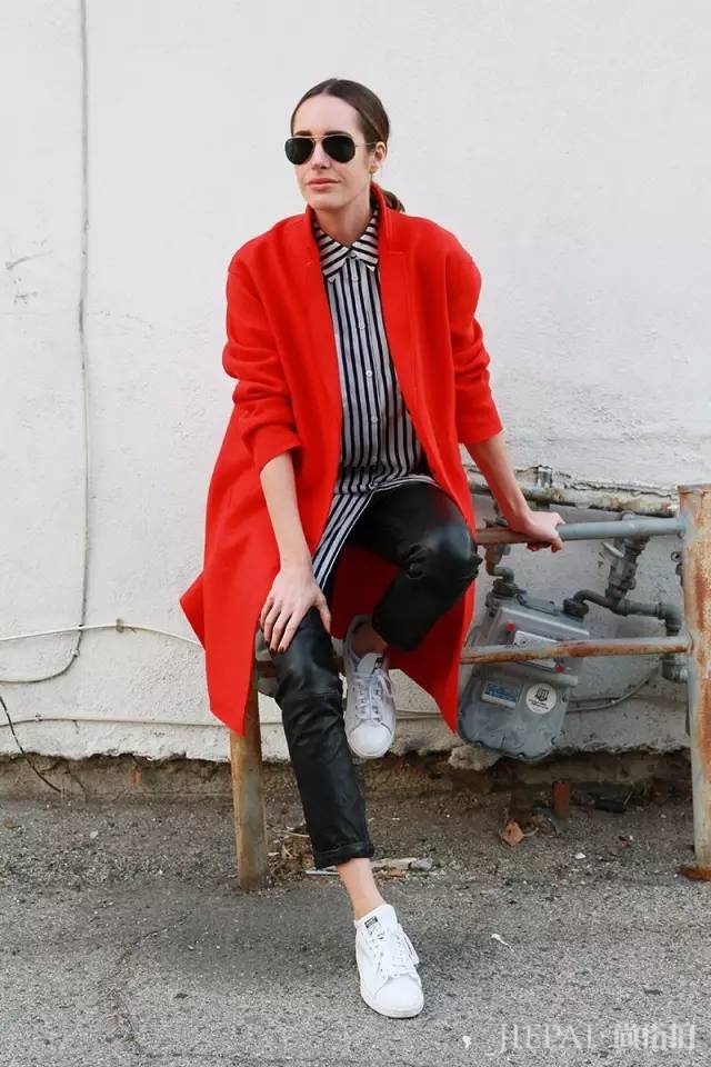 欧美潮人街拍,看潮鞋风格搭配秀