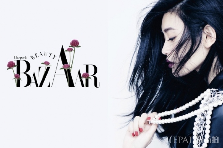 奚梦瑶的红唇大片，超模的大片就是这个范儿！