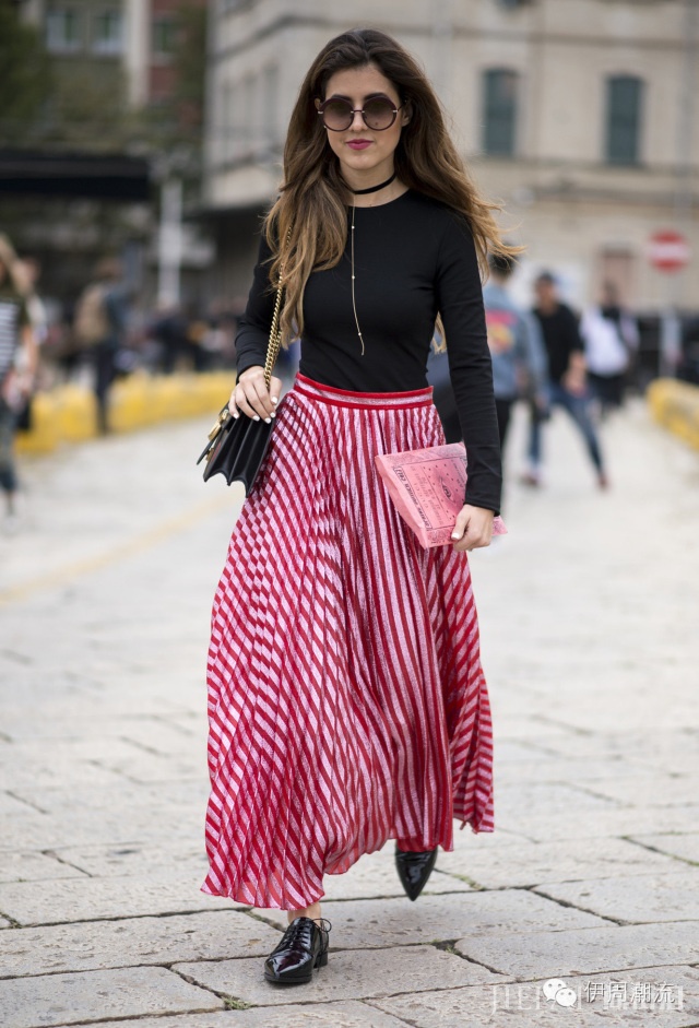 潮人街拍 平底鞋的世界只有时髦人才懂！