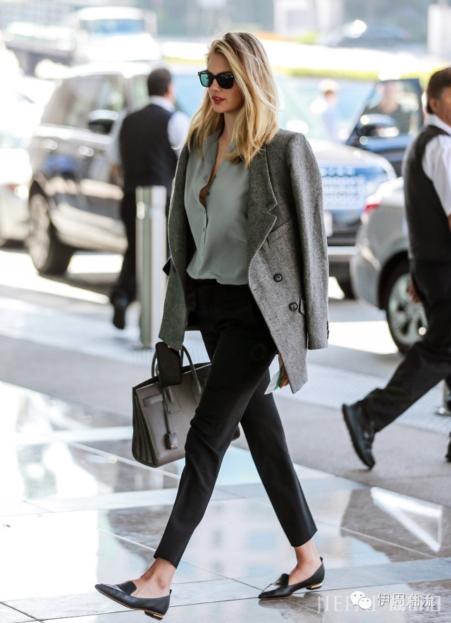 潮人街拍 平底鞋的世界只有时髦人才懂！