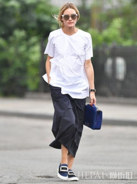 Olivia Palermo教你混搭名牌与平价时尚