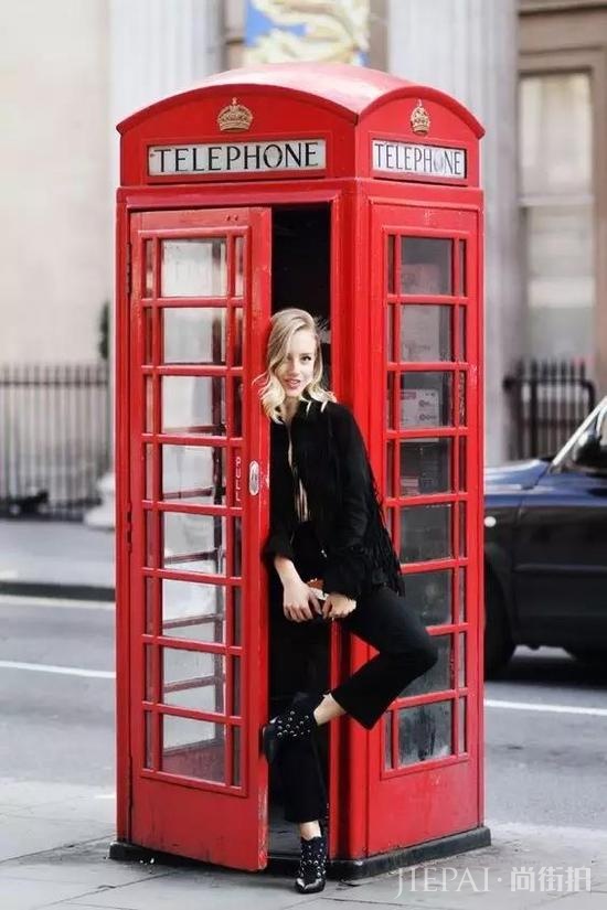 身高不是限制 看欧美不足160cm潮女街拍可以这样美