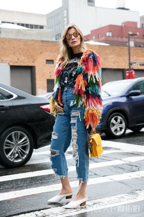 Street Style Looks：2017秋冬纽约时装周的精采街拍造型