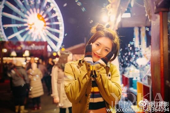 江疏影街拍 每套造型都恰到好处