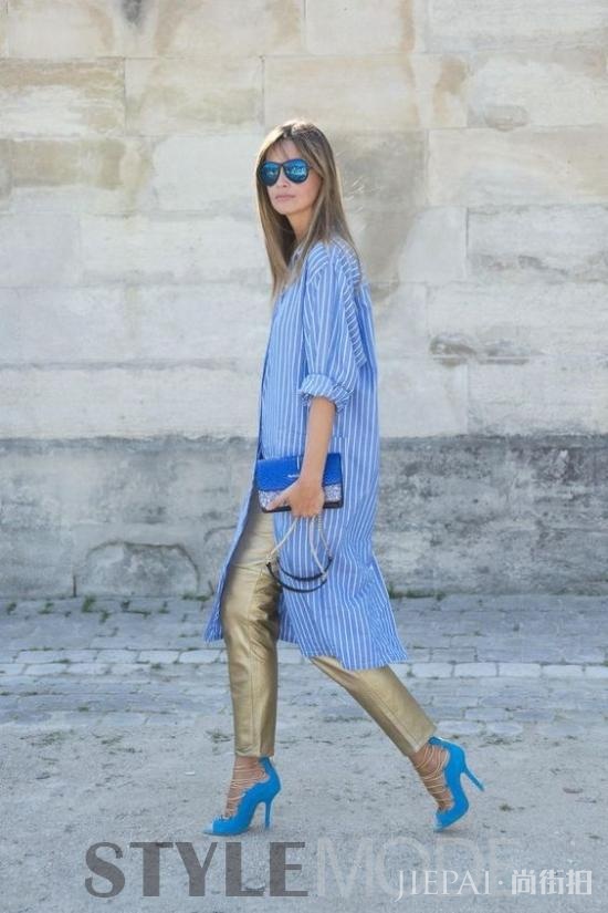 2017最意外时髦组合！裙子+裤子让你美出新高度