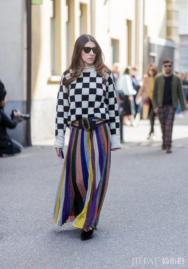 2017年秋冬米兰时装周的街拍特辑