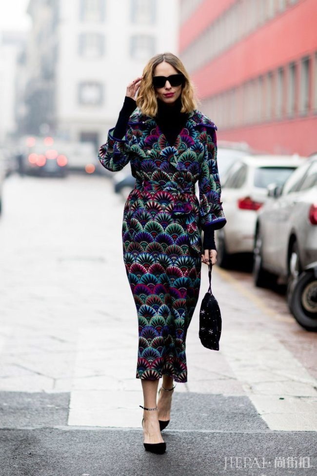 2017年秋冬米兰时装周的街拍特辑