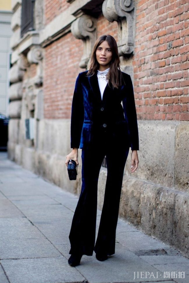 2017年秋冬米兰时装周的街拍特辑