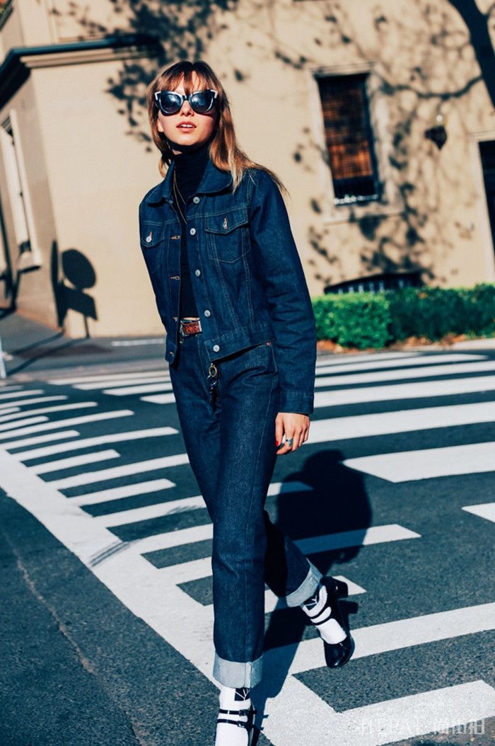 墨尔本街头大学生穿搭，满是复古混搭的创意风格