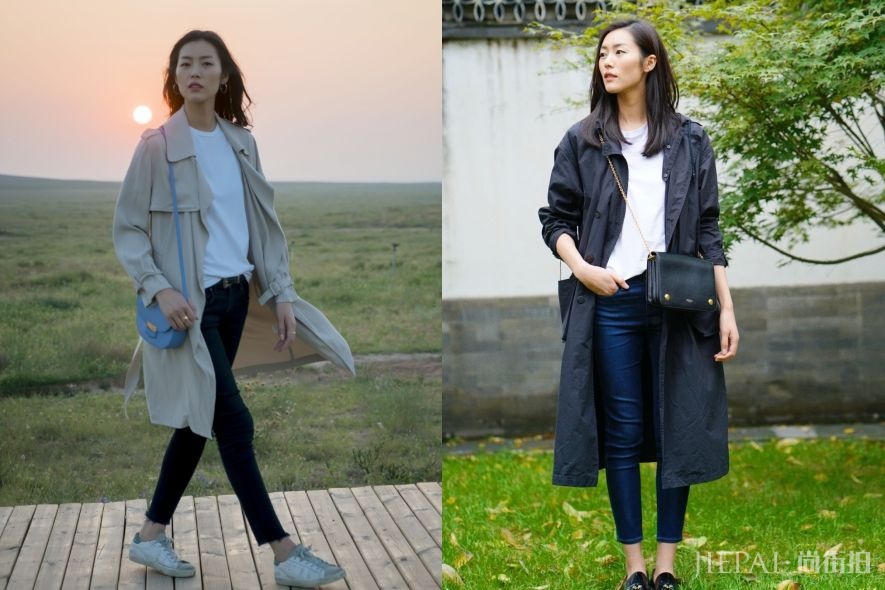 超模刘雯、何穗的私服比你还亲民！看中国超模的日常穿搭