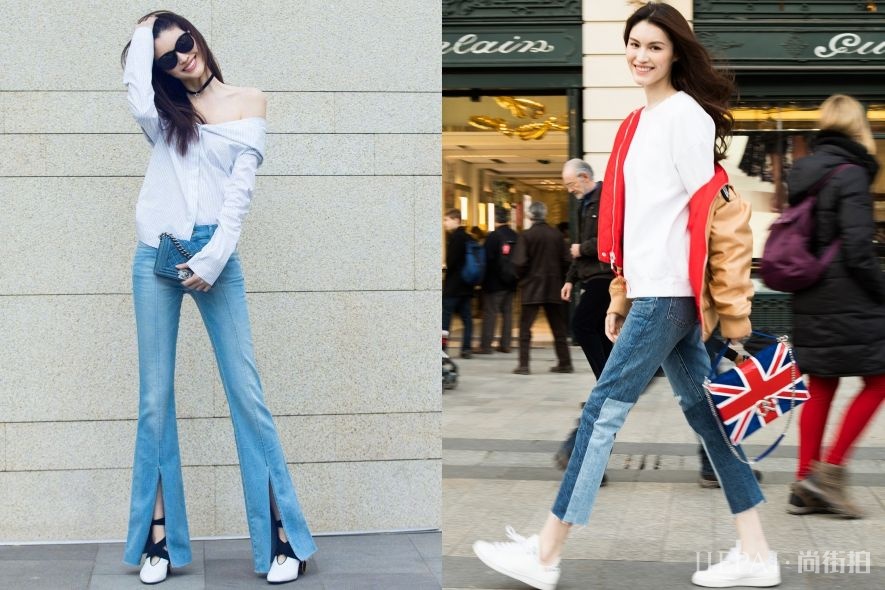 超模刘雯、何穗的私服比你还亲民！看中国超模的日常穿搭