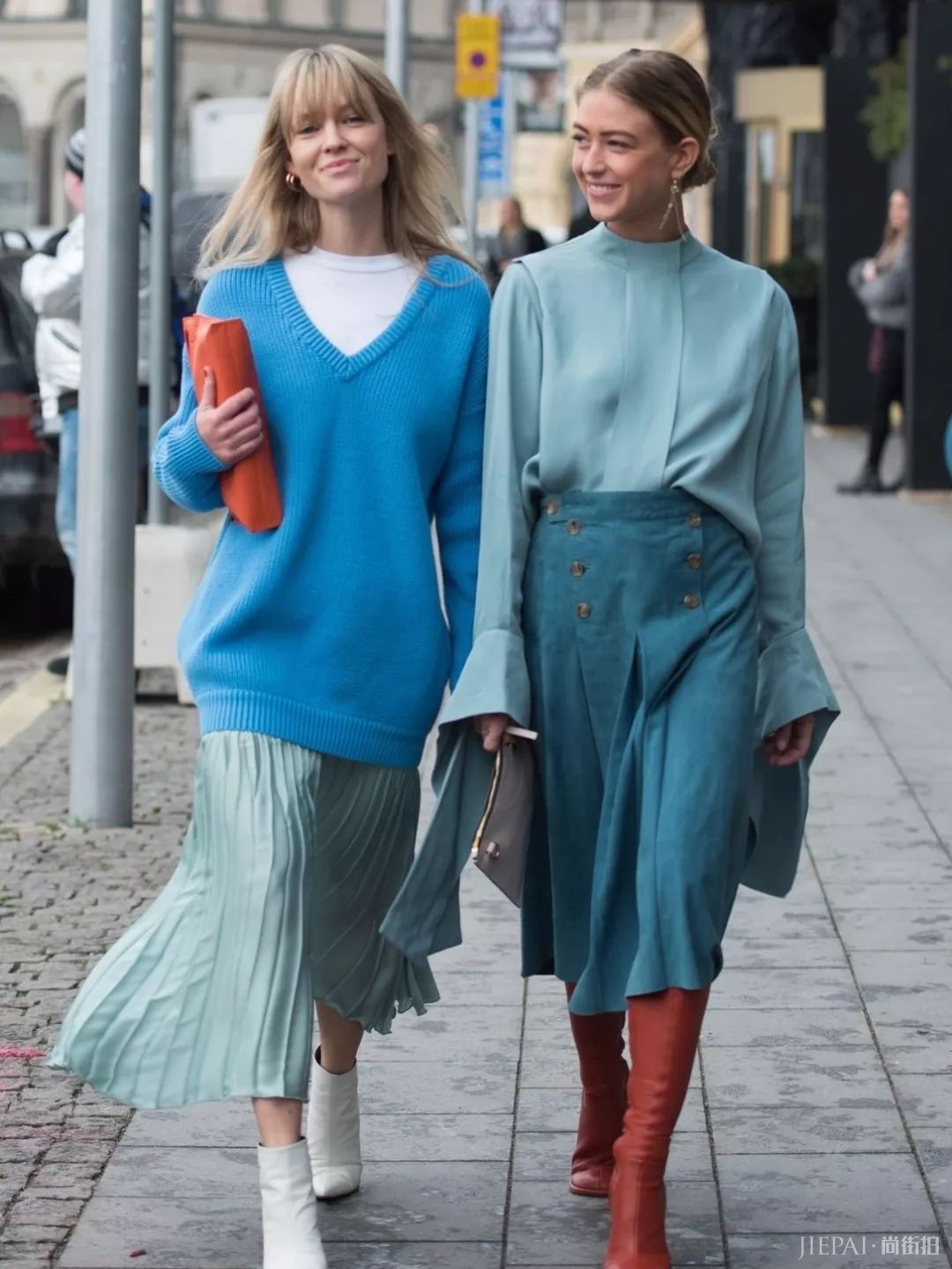 “好色”小仙女们,谁穿谁高级的莫兰迪色系来了!