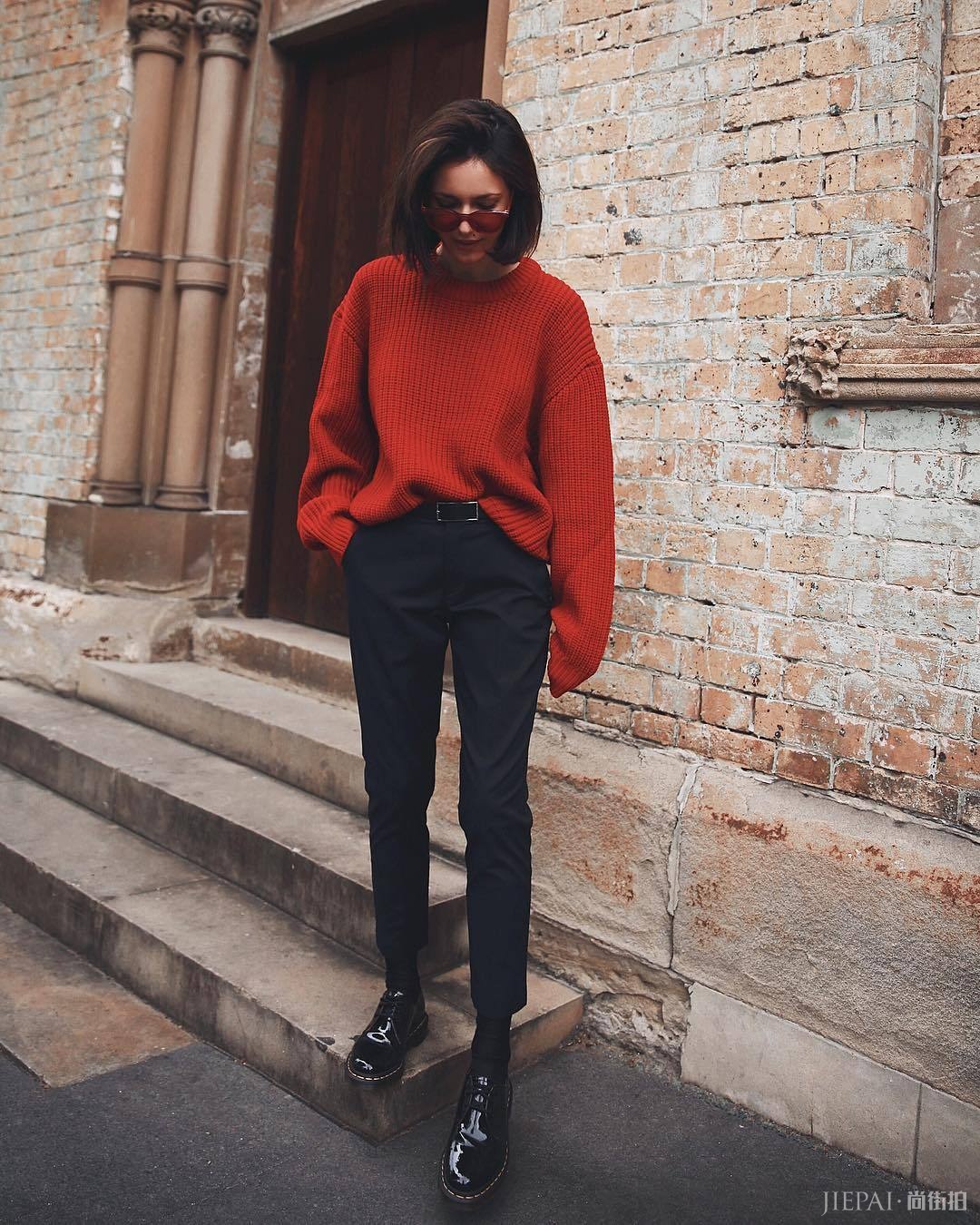 悉尼博主Pepa Mack私照合辑：骨感+翘臀，再简单的秋冬穿搭也能性感！