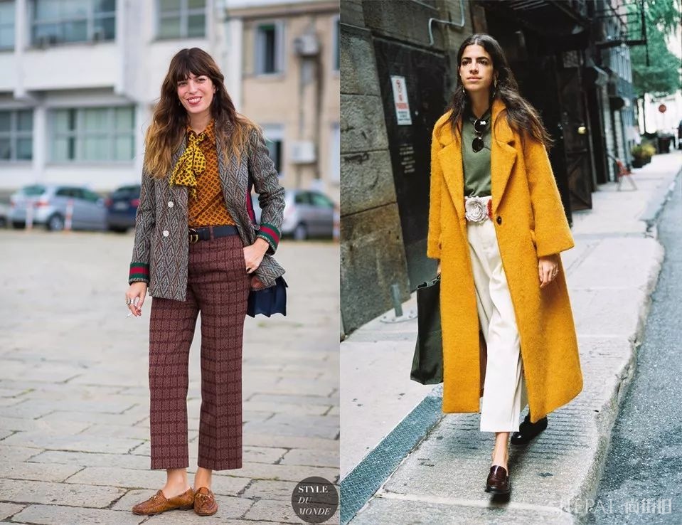 冬季穿阔腿裤要搭出72变，看欧美街拍潮人在鞋子上如何做文章！